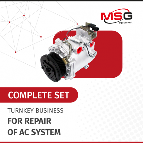 Turnkey business "Complete set" for repair of AC system - 1