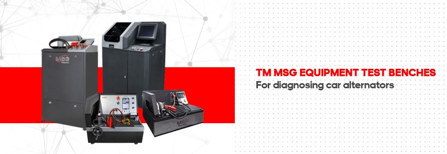 TM MSG Equipment test benches for diagnostics of car alternators