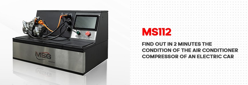 MS112 – Efficient equipment for testing electric air conditioner compressors