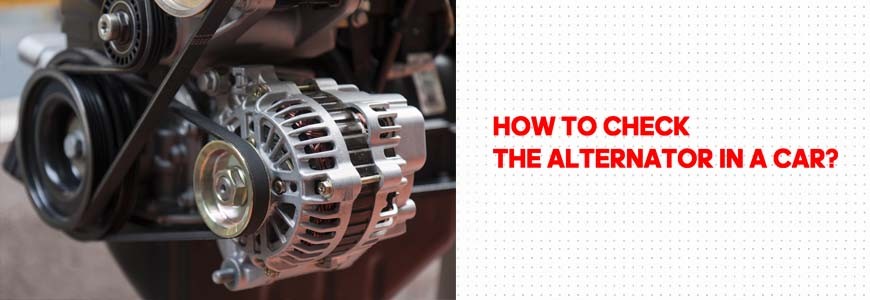 Professional testers to check the alternator on your car.