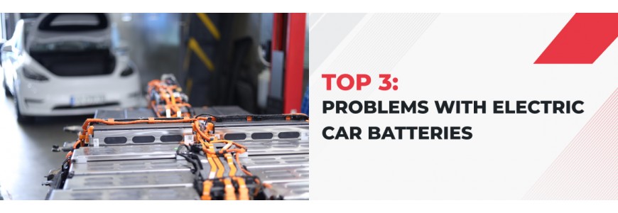 Common problems with high-voltage batteries in electric and hybrid vehicles.