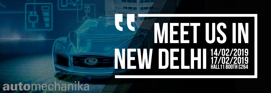 Good start of 2019: let us meet ACMA Automechanika New Delhi in february 14-17