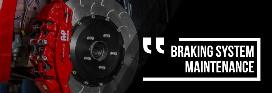 Brake system maintenance in winter