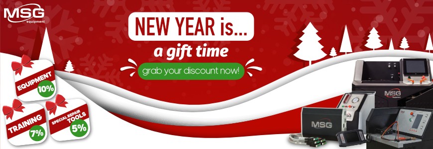► New Year deals, discount on equipment, special tools, turnkey business offers, MSG Equipment training courses 