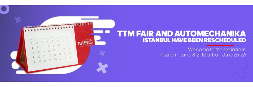 Exhibitions in Poland and Turkey have been rescheduled 