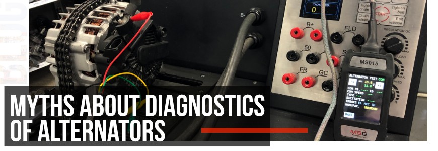 Different methods of alternator diagnostics