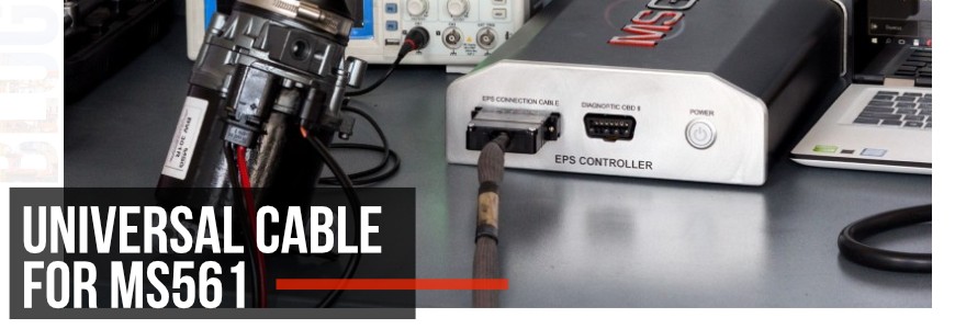 Widening of the range of ESP units that can be diagnosed Universal cable MS-35670