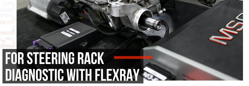 Cables FlexRay – a tool for diagnostics and repair of advanced power steering racks