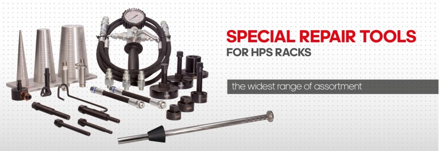 Special repair tools for HPS racks