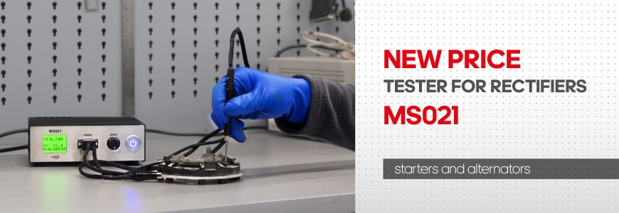New price on MS021 – a tester for rectifiers