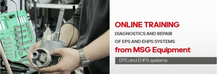 Online training. Diagnostics and repair of EPS and EHPS systems