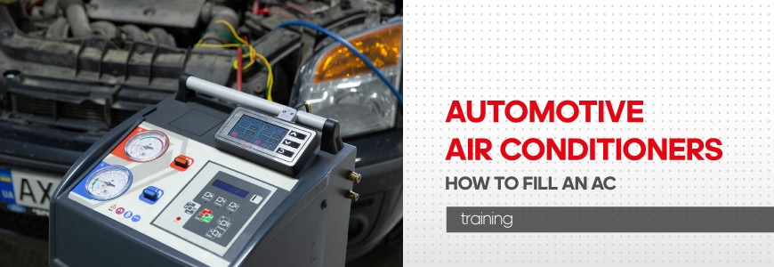 How to check and fill automotive air conditioners using test benches and testers by MSG Equipment?