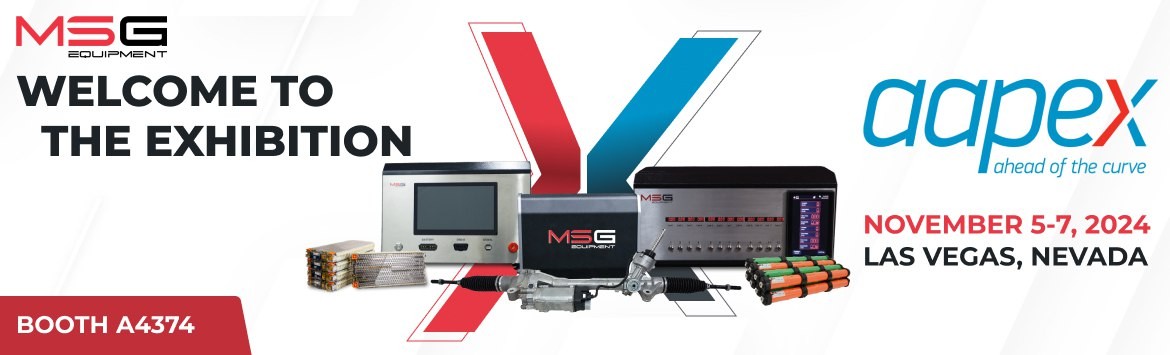 MSG Equipment will present equipment at AAPEX Las Vegas